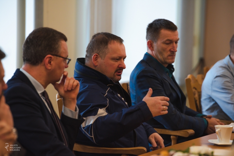 3. februārī, Valsts policijas koledžā (VPK) viesojās iekšlietu ministrs Māris Kučinskis, Iekšlietu ministrijas Valsts sekretārs Dimitrijs Trofimovs, Valsts policijas priekšnieks Armands Ruks