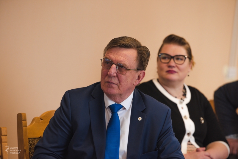 3. februārī, Valsts policijas koledžā (VPK) viesojās iekšlietu ministrs Māris Kučinskis