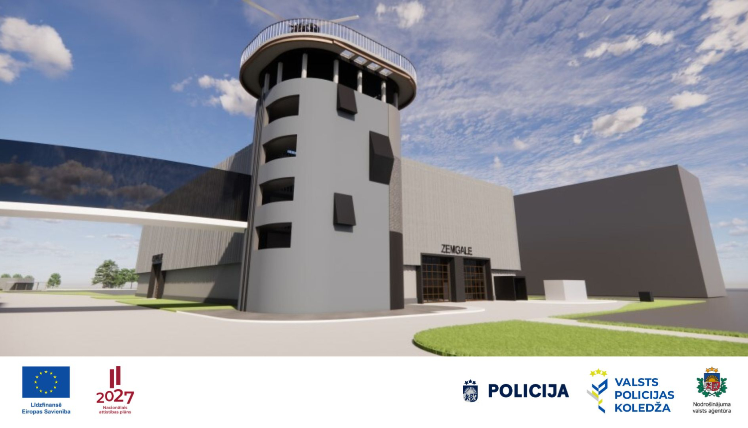 Valsts policijas koledža aicina pieteikties būvniecības iepirkumā Iekšējās drošības akadēmijas praktiskā mācību centra izveidei