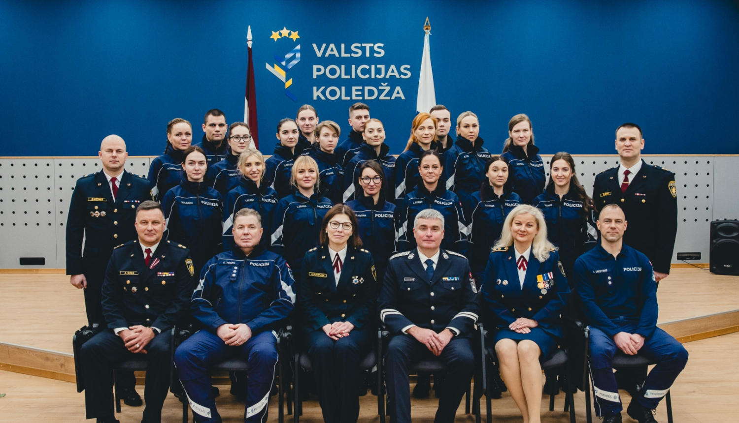 Valsts policijas koledžas profesionālās pilnveides izglītības programmas „Policijas darba pamati Valsts policijas amatpersonām” izlaidums