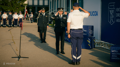 Valsts policijas koledžas jaunā studiju gada svinīgais pasākums