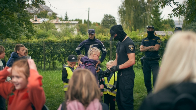 Valsts policijas koledžas darbs pasākumā „Esi zinošs, esi drošs”