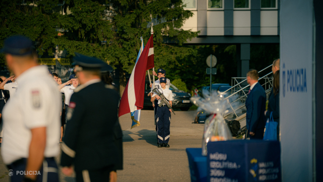 Valsts policijas koledžas jaunā studiju gada svinīgais pasākums