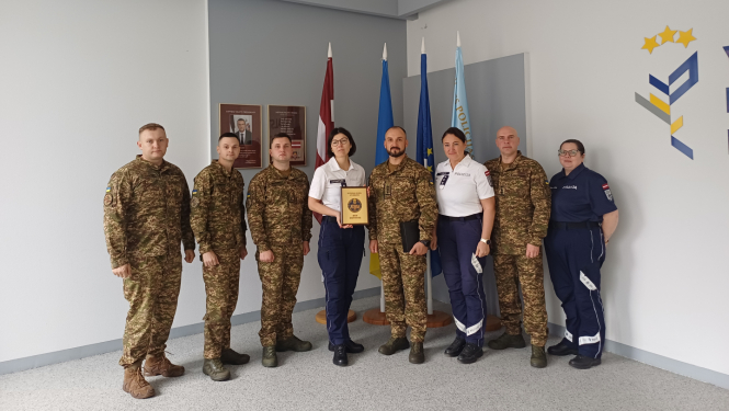Valsts policijas koledžas un Ukrainas Nacionālās gvardes Kijivas institūts paraksta sadarbības līgumu izglītības jomā