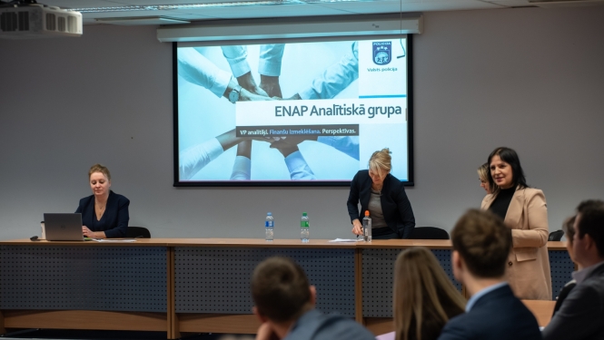 Valsts policijas koledžas Izmeklētāju mācību centrs sadarbībā ar Valsts policijas Ekonomisko noziegumu apkarošanas pārvaldes 1.nodaļu organizēja semināru “Analītiķa veicamie atbalsta pasākumi un iegūtās informācijas izmantošana pirmstiesas izmeklēšanā “Noziedzīgi iegūtu līdzekļu legalizācija” lietās”