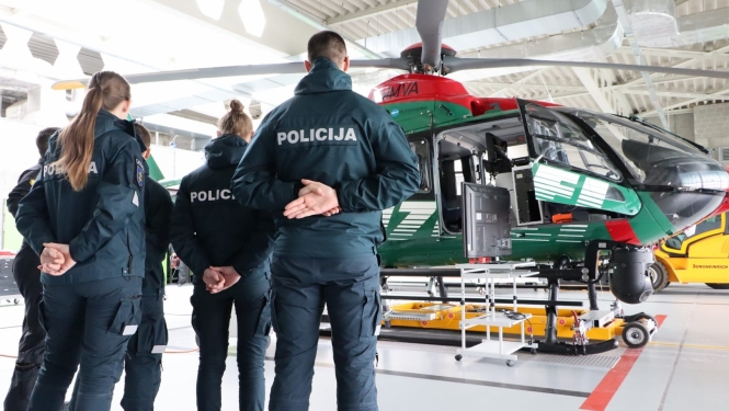 Valsts policijas koledžas kadeti Gistrovā izzina ārvalstu policijas darbu un apmācību procesu