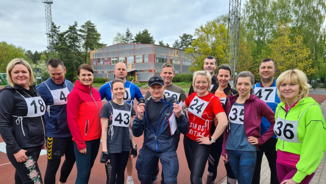 Valsts policijas koledžas amatpersonas kārto vispārējās fiziskās sagatavotības pārbaudi