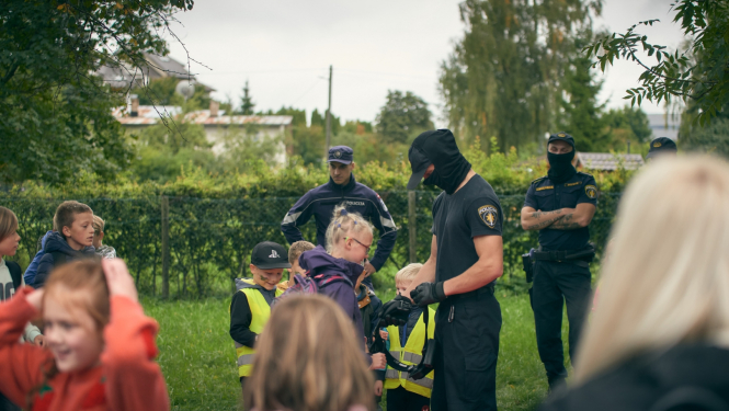Valsts policijas koledžas darbs pasākumā „Esi zinošs, esi drošs”