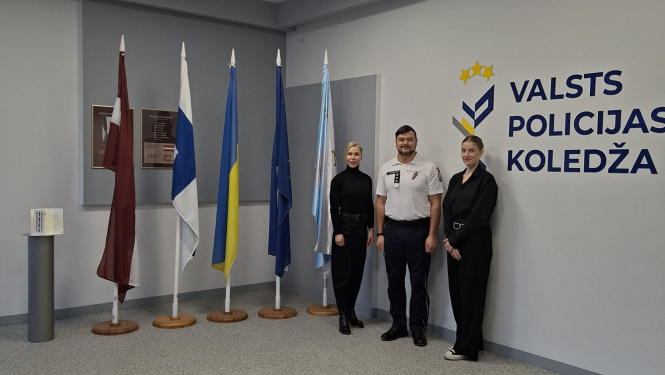 Tamperes Policijas Universitātes koledžas pārstāvju vizīte Valsts policijas koledžā