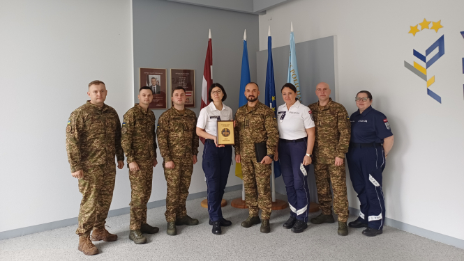 Valsts policijas koledžas un Ukrainas Nacionālās gvardes Kijivas institūts paraksta sadarbības līgumu izglītības jomā