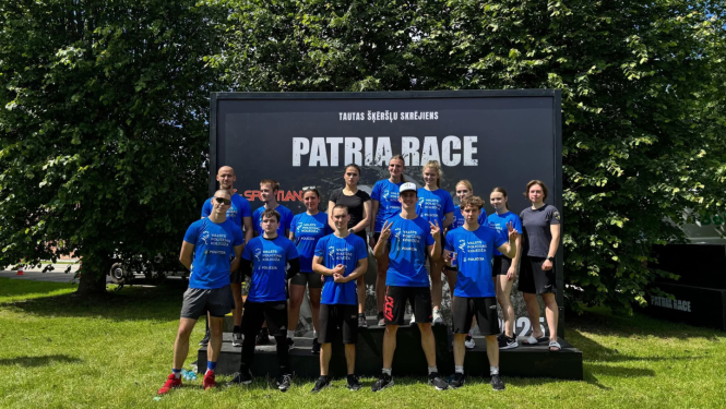Valsts policijas koledžas kadeti gūst panākumus "Patria Race" skriešanas festivālā!