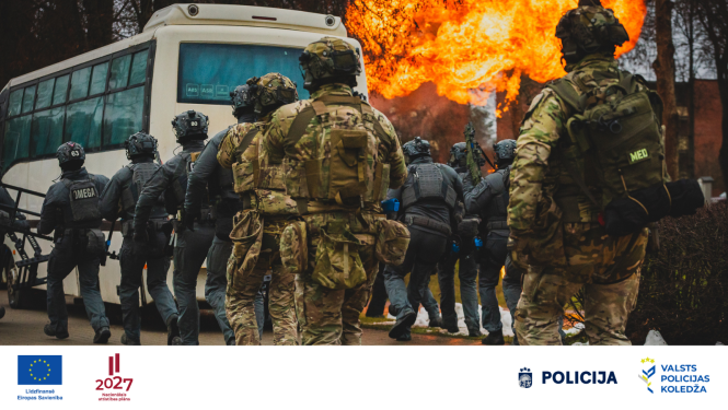 Stiprināta starpinstitūciju sadarbība Valsts policijas paraugdemonstrējumos