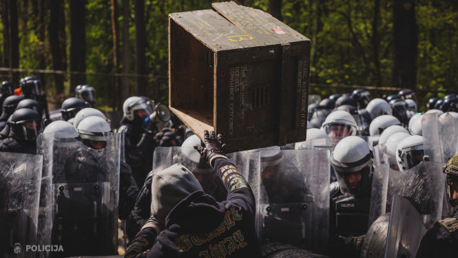 Taktiskās mācības "Iron Wall"