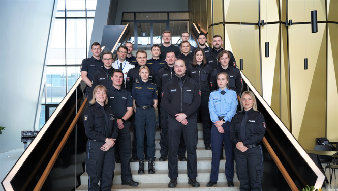 Kadetu vizīte Igaunijas Drošības zinātņu akadēmijā