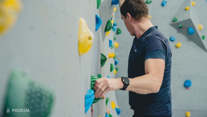 boulderinga siena Valsts policijas koledžā