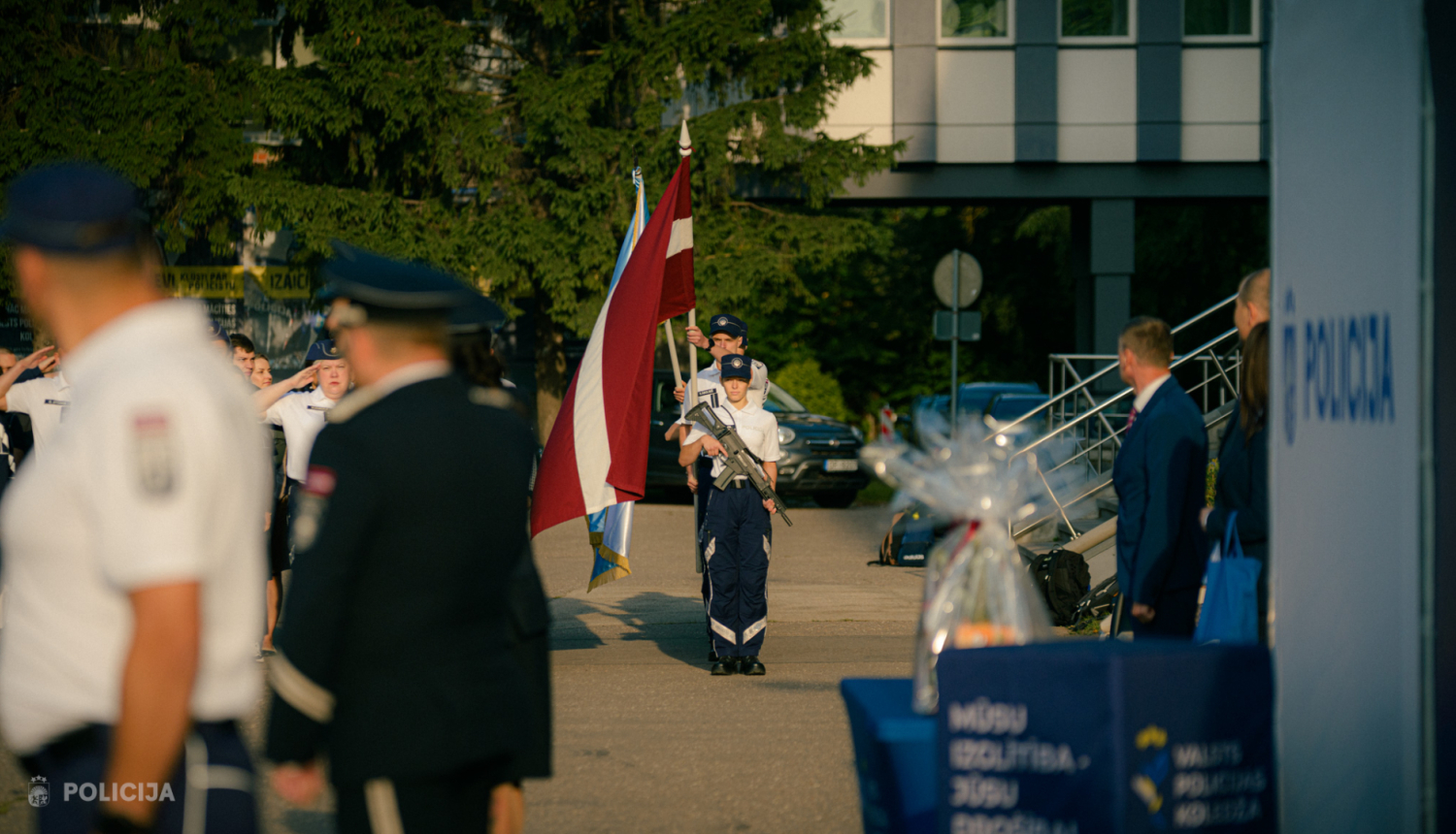 Valsts policijas koledžas jaunā studiju gada svinīgais pasākums