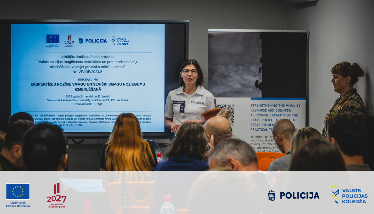 Praktiskā mācību ciklā gūst starptautisku pieredzi par ekspertīzes nozīmi noziegumu izmeklēšanā