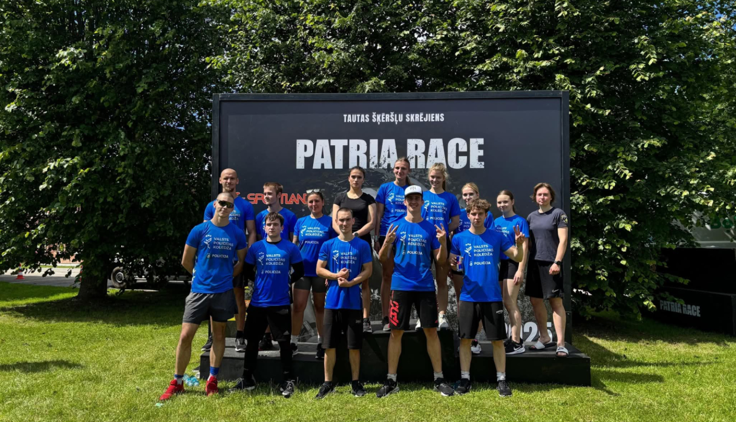Valsts policijas koledžas kadeti gūst panākumus "Patria Race" skriešanas festivālā!