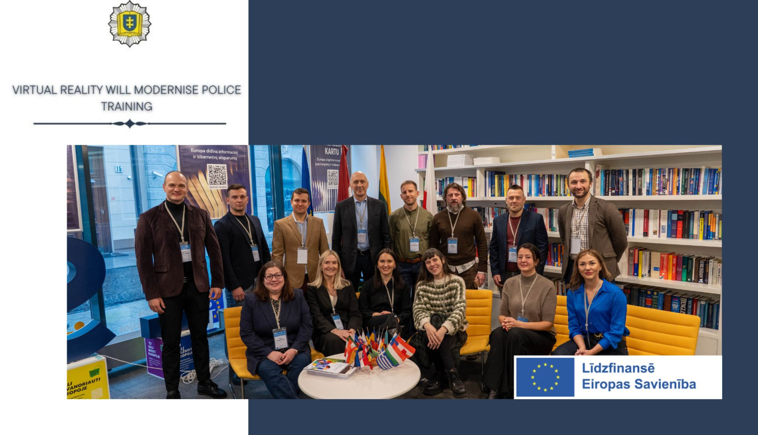 Virtuālā realitāte modernizēs policijas apmācību. 