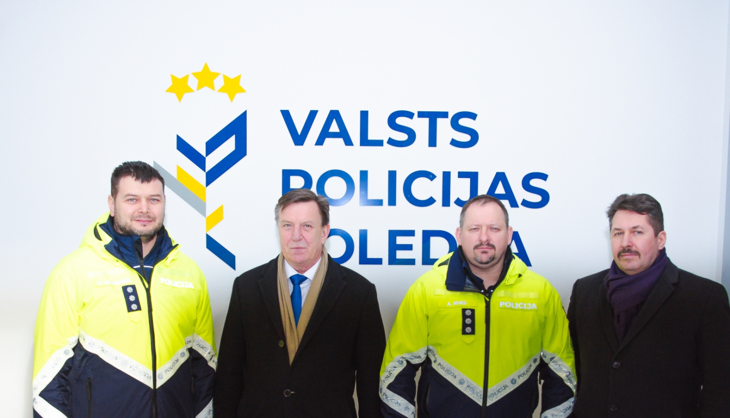 Kopbilde Iekšlietu ministra vizītē Valsts policijas koledžā, 2023.gada 3.februarī