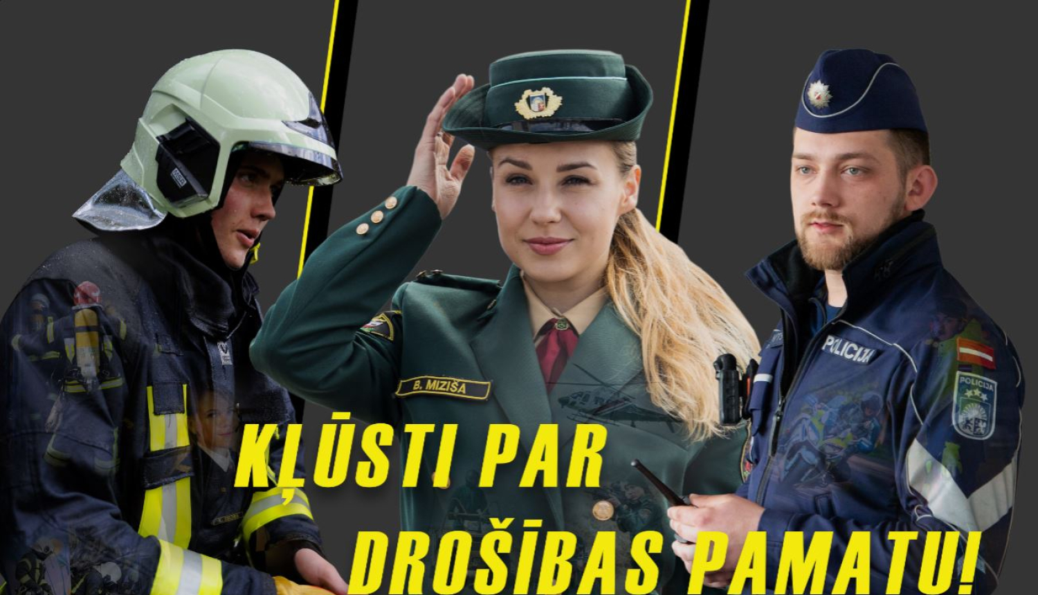 Iekšlietu ministrija aicina jauniešus dienestā: “Kļūsti par drošības pamatu!”