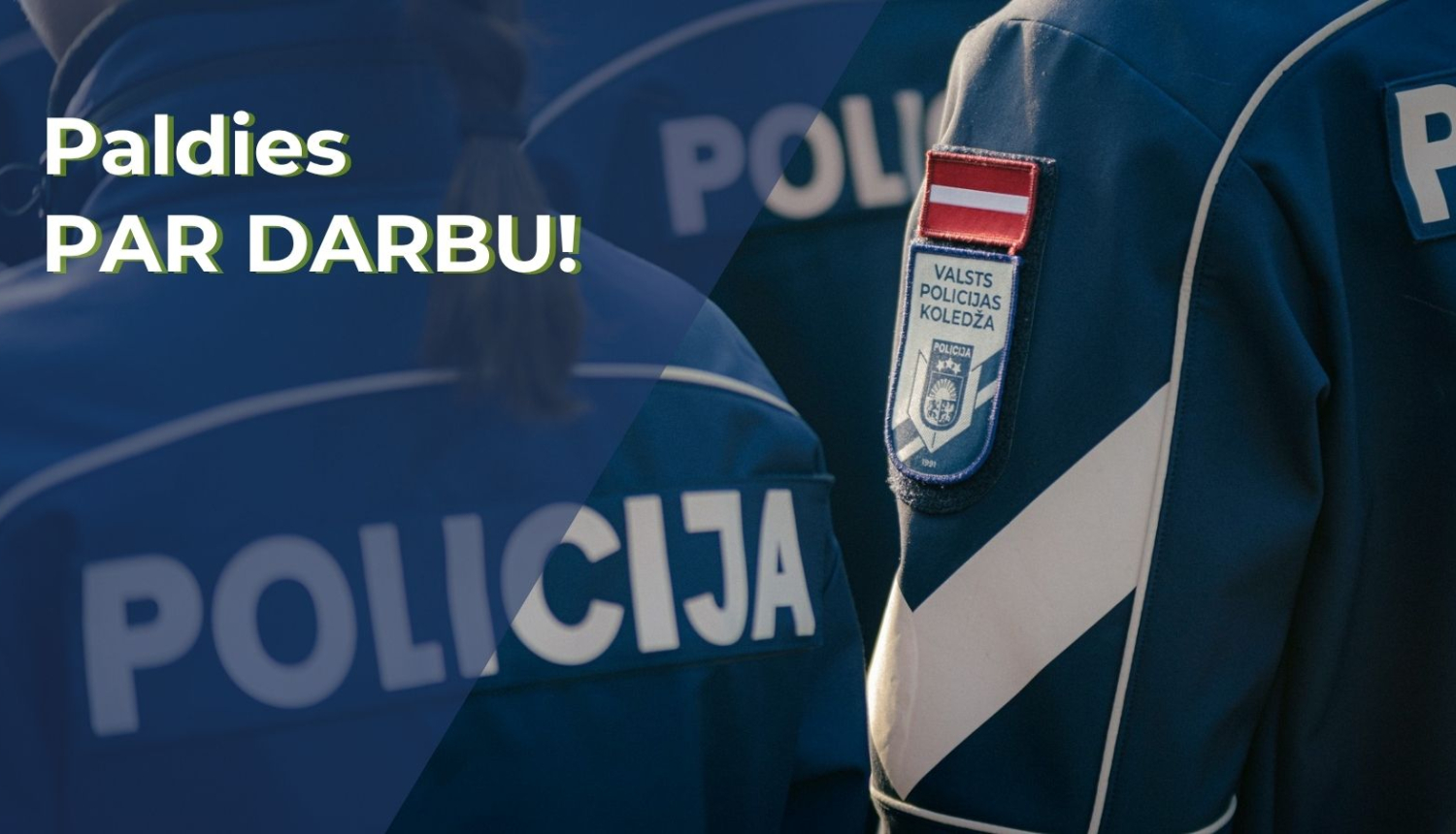 Pateicība Valsts policijas koledžas kadetiem