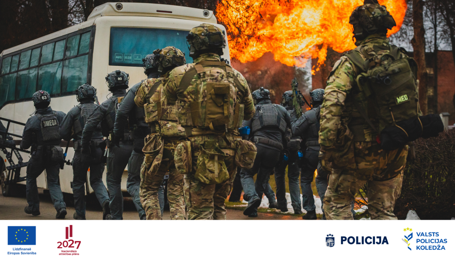 Stiprināta starpinstitūciju sadarbība Valsts policijas paraugdemonstrējumos