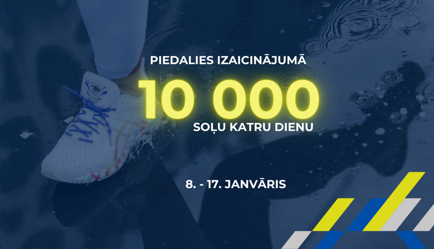 10 000 soļu katru dienu