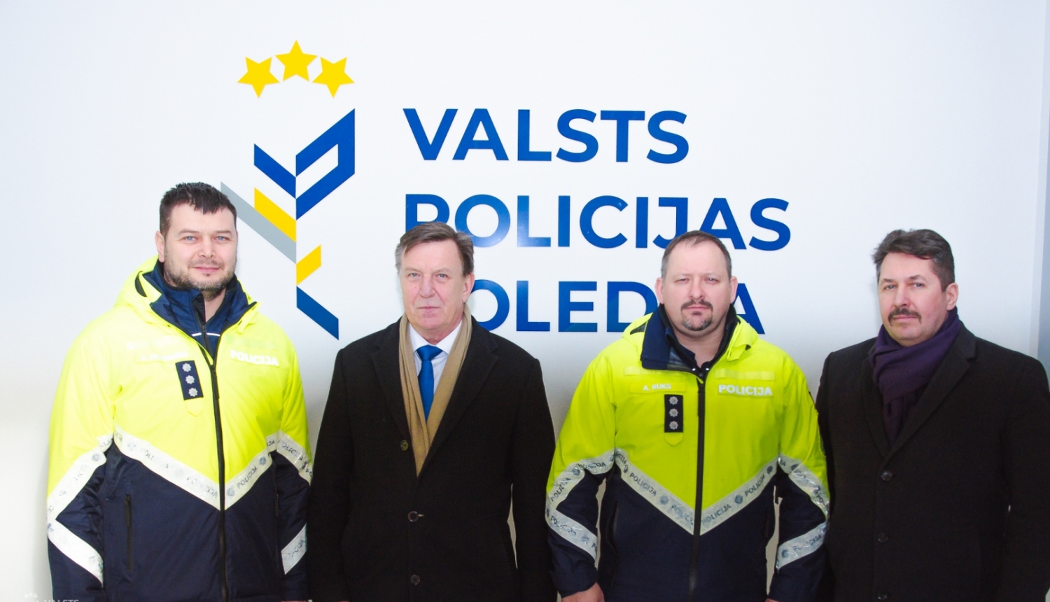 Kopbilde Iekšlietu ministra vizītē Valsts policijas koledžā, 2023.gada 3.februarī